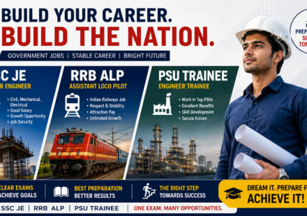 16,000+ Government Jobs for Diploma Holders in 2026 – SSC JE, RRB ALP, PSU Trainee & More – Apply Online Now