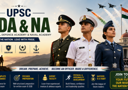UPSC NDA & NA Recruitment 2026: 394+ Vacancies for 10th & 12th Pass Candidates – Apply Now